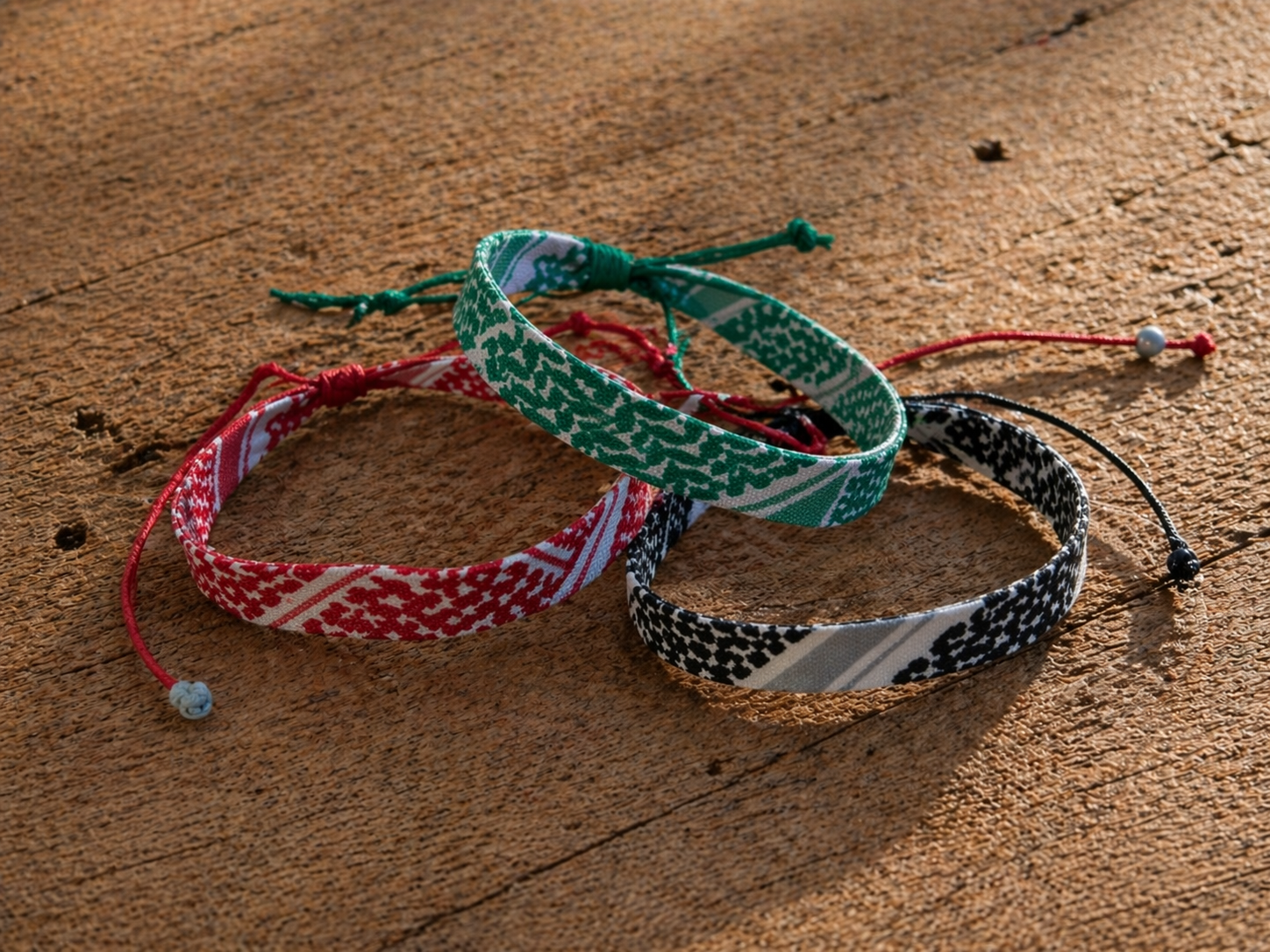 Justerbart Keffiyeh Armband