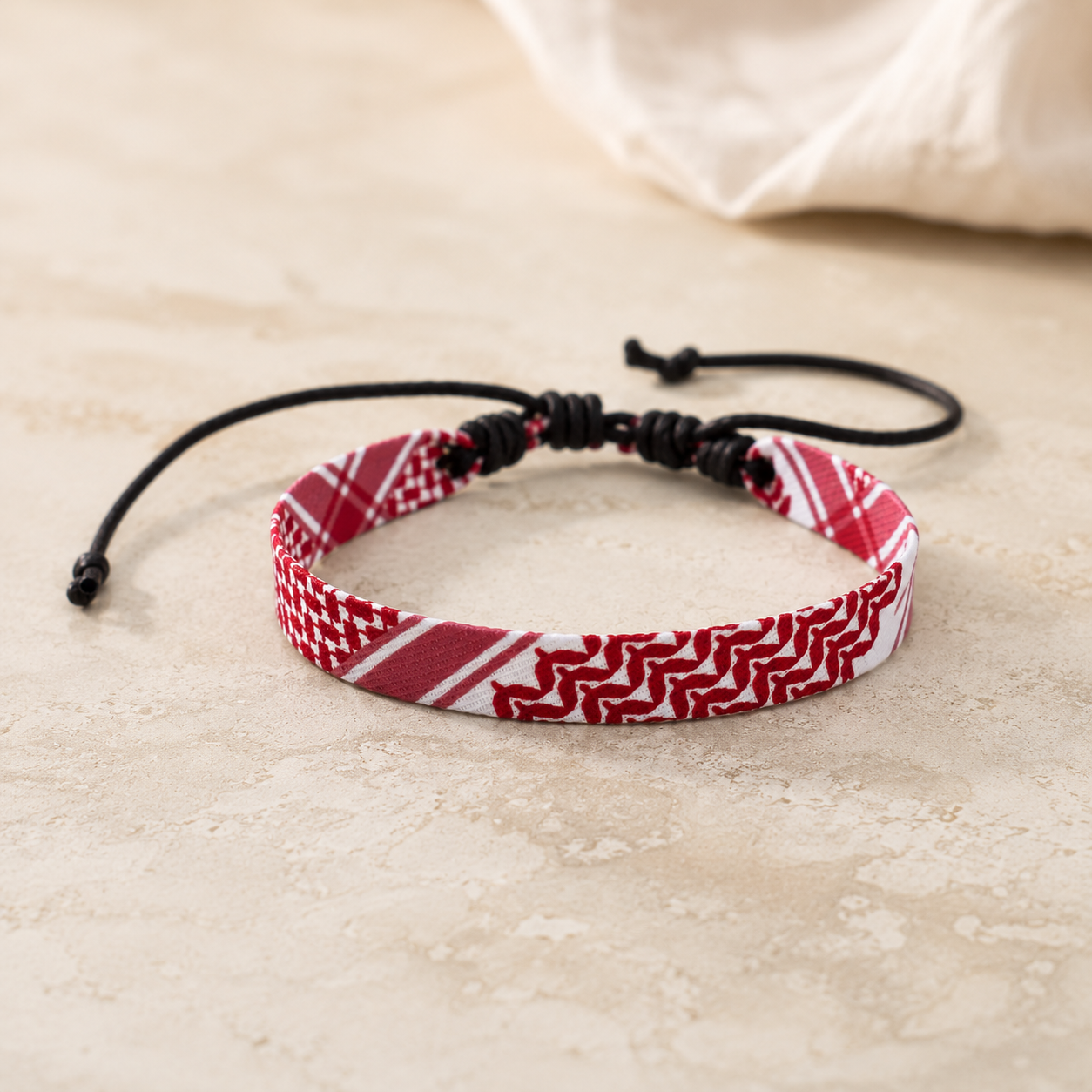 Justerbart Keffiyeh Armband