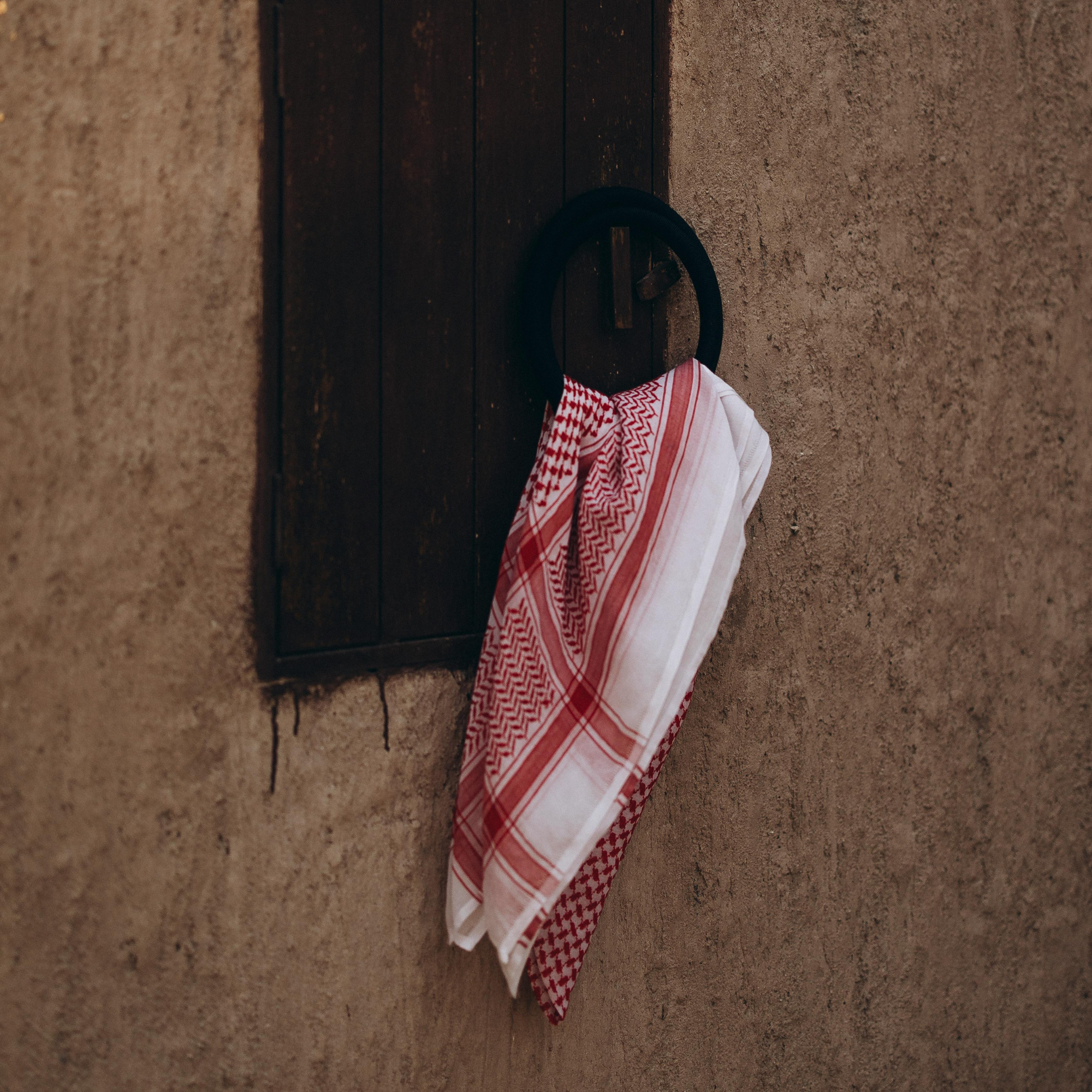 Palestinsk Keffiyeh – Klassisk bomullssjal